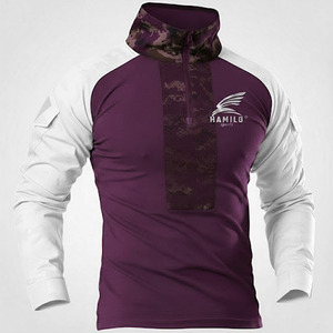 2024 High Quality Breathable <b>Compression</b> <b>Shirt</b> for Men Custom Logo Casual Solid Pattern Long Sleeve with O-Neck - Product Image 1