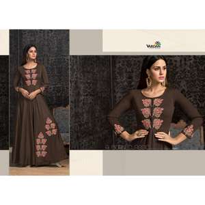 Venta caliente Traje Salwar bordado pesado con trabajo de diseñador para celebraciones especiales disponible al mejor precio - Product Image 3