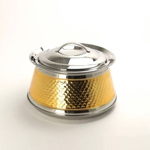 Diseño de tendencia, cazuela redonda, Plato decorativo para servir comida de boda, calentador de Buffet, olla calentada para alimentos, la mejor venta - Product Image 4