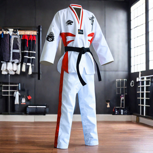 ชุดนักเทควันโดคอวีสำหรับผู้ใหญ่มืออาชีพชุดฝึกศิลปะการต่อสู้ที่ดีที่สุด - Product Image 5