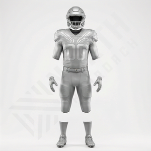 Uniforme de Fútbol Americano de Último Diseño, Nuevo Estilo Juvenil, Precio al por Mayor, Ropa Deportiva de Alto Rendimiento para Entrenamiento - Product Image 1