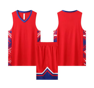 Conjunto de Uniforme de Baloncesto Sublimado Personalizado al por Mayor, Transpirable, de Secado Rápido, Tallas Grandes, Logotipo Personalizado Impreso, Opciones de Talla - Product Image 6