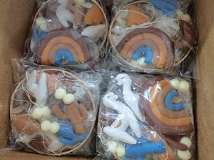 2026 New Arrivals Trading Products Boho Neutral Handmade Felt Baby Toy Hanging Mobile <strong>Shark</strong> Ocean Beach Visual <strong>Stimulation</strong> - Product Image 4