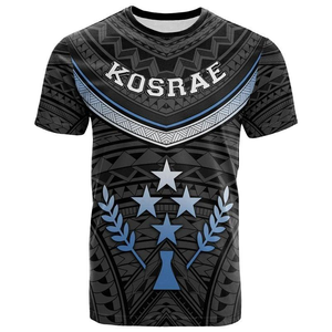 Personnalisé 3D imprimé Kosrae polynésien Hawaii T-Shirt manteau de bras Lauhala cercle tatouage T-Shirt hommes femmes Streetwear unisexe T-Shirt hauts - Product Image 5