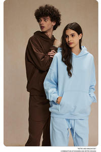 Sweat-shirt à capuche unisexe en molleton 100 % coton, épais, respirant, de haute qualité, pour homme, idéal pour l'hiver et les loisirs - Product Image 2