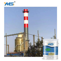 Échantillon gratuit de peinture acrylique aérienne pour le marquage aéronautique Peinture de meubles pour cheminées de ciment Structure en acier Tour de bateau