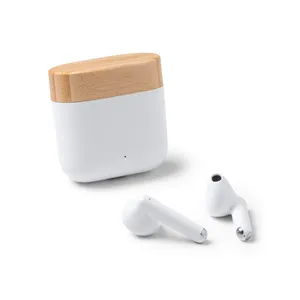 Auricolari Wireless Ecologici Albertina, Gadget Verdi per Set Regalo - Product Image 1