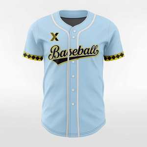 <b>Baseball</b> Jersey Fleece Men's Private Label & Sublimation Print - Wholesale Manufacturer - Product Image 2