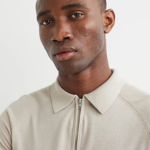 เสื้อโปโลผ้าฝ้ายออร์แกนิคของผู้ชาย100% ใหม่เสื้อโปโลแขนสั้นลำลองสำหรับฤดูร้อน - Product Image 2