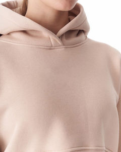 Mujeres sudaderas con capucha de moda bordado pulóver más tamaño de las mujeres Crop Top sudaderas con capucha - Product Image 5