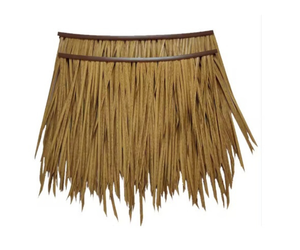 Flame Retardant Water Proof <b>Synthetic</b> <b>Thatch</b> <b>Roof</b> <b>Thatch</b> Anti-aging <b>Synthetic</b> <b>Artificial</b> Plastic Balinese Hut - Product Image 1