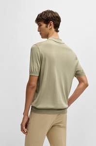 T-shirts polo légers à la mode pour hommes Qualité supérieure Bas quantité minimale de commande Marque personnalisée Polos à manches courtes avec broderie - Product Image 3