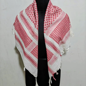 ผ้าพันคอมุสลิมผ้าคอตตอนลายลายตามแบบ arafat ทุกฤดูเป็นมิตรกับสิ่งแวดล้อมระบายอากาศได้ดี - Product Image 1