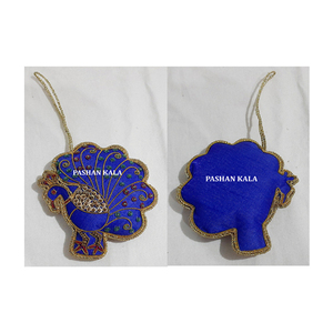 Producto súper fabuloso, adornos navideños, Color azul y forma de pavo real, árbol de adorno para Navidad, artículos colgantes para nueva venta - Product Image 1