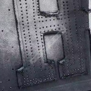 กางเกงขาสั้นซับเหงื่อสำหรับผู้ชายผ้าฝ้าย100% ซักได้ทำจากกรดเย็บปักลายสกรีน - Product Image 6