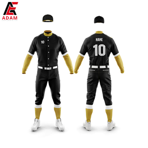 2024 logotipo personalizado de alta calidad poliéster juventud béisbol uniforme en blanco Jersey conjunto transpirable Casual ropa deportiva al por mayor - Product Image 4