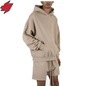 Chándal deportivo personalizado de talla grande para hombre, Sudadera de manga corta con capucha, pantalones cortos, chándal deportivo informal, ropa deportiva personalizable - Product Image 2