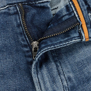 Jeans Personalizados para Hombre, Fabricantes de Mezclilla, Pantalones Casuales Rectos de Corte Ajustado, Jeans Elásticos para Hombre con Cierre de Cremallera, Jeans Ajustados Lavados - Product Image 6
