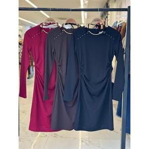 ชุดเดรสลำลองคลาสสิกพร้อมดีเทลที่ไหล่ คอลเลกชัน 2916 - Product Image 3