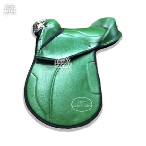 Sillín de doma inglés ligero al por mayor en piel sintética, diseño de logotipo personalizado, sillín de caballo - Product Image 5