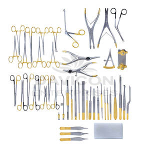 Instruments de rhinoplastie en acier inoxydable de haute qualité ensemble de 53 pièces/vente en gros à bas prix nouveau Kit de chirurgie plastique professionnel - Product Image 1