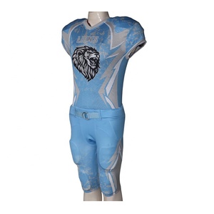 Custom Sublimation American <b>Football</b> Uniform-Short Sleeve Printed Design Breathable Anti-UV Protection Customizable Color & Logo - Product Image 4