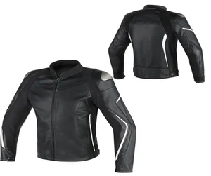 Veste en cuir pour homme à double boutonnage, couleur unie sur le devant, imperméable, respirante, pour les sports d'hiver en plein air, couleur personnalisée - Product Image 2