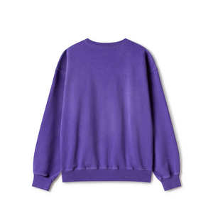 Custom Trend Chenille Embroidery <b>Mens</b> Pullover Heavy Weight <b>Sweatshirt</b> <b>Men</b> Casual Custom Logo <b>Hoodie</b> Crewneck <b>Sweatshirt</b> - Product Image 2