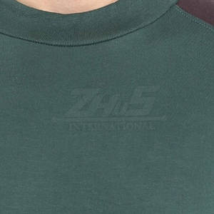 เสื้อสเวตเชิ้ตคอกลมผ้าฝ้ายลำลองสำหรับผู้ชาย พิมพ์ลายตามสั่งจากโรงงานโดยตรง แฟชั่นฤดูหนาว ลายเรียบสีพื้น - Product Image 4