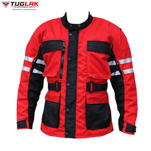 Veste Cordura de moto de course conçue sur mesure pour adultes de haute qualité, imperméable, légère et respirante imprimée - Product Image 1