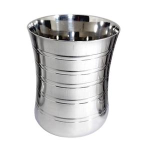 Gobelet rond en acier poli mat de qualité supérieure en vrac en gros pour la maison et l'hôtel verre fait à la main personnalisé - Product Image 3