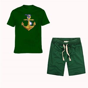 Conjunto de ropa deportiva con logotipo personalizado para hombre, camiseta y pantalones cortos para correr, Verano - Product Image 3