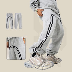 Pantalon de jogging de gym à taille élastique pour hommes, léger, de haute qualité, avec logo personnalisé, confortable, taille moyenne, droit - Product Image 3