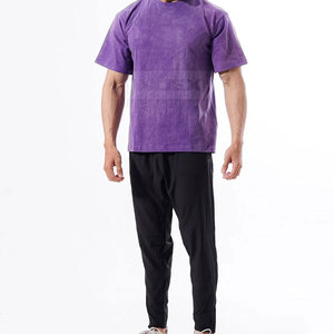 Utilisation en extérieur Nouveau design T-shirts délavés à l'acide pour hommes Vente en gros Fashion Wear T-shirts délavés à l'acide pour hommes - Product Image 4