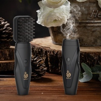 Brûleur d'encens électronique pour cheveux, diffuseur d'arômes 2-en-1 portable, peigne électrique pour cheveux, brûleur de Bakhoor Oud Arabe