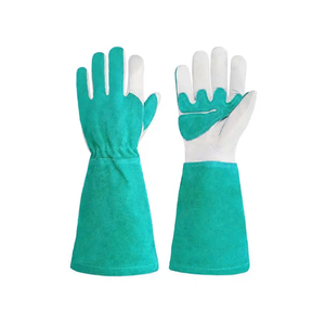 Gants de soudage en cuir de vachette de qualité supérieure pour une utilisation intensive avec des gants en cuir de protection des mains renforcés à grain complet pour hommes - Product Image 3