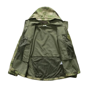 Veste de chasse imperméable unisexe de haute qualité en gros pour l'hiver, coupe-vent d'extérieur, tissu léger, respirant et durable - Product Image 2