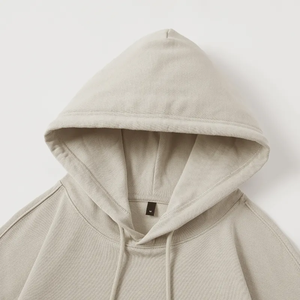 เสื้อฮู้ดผู้ชายผ้าฟลีซสำหรับฤดูหนาว คุณภาพสูงเหมือนของแท้ ขายส่ง 100% ผ้าฝ้าย ทรงปกติ สวมใส่สบาย สไตล์สตรีทแวร์สำหรับผู้ชาย - Product Image 2