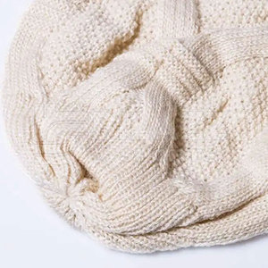 Custom <b>Winter</b> Jacquard Knit Beanie <b>Hat</b> with Logo Warm Acrylic Knitted Cap for Men <b>Women</b> - Product Image 3