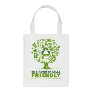 Bolsa de mano reciclable de algodón con estampado personalizado barato para seda rosa, blanca y azul con logotipo de patrón liso en la superficie PCS - Product Image 4