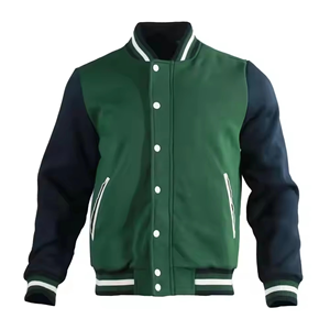 Classic Baseball Varsity <b>Jacket</b> Custom Colors & <b>Patches</b> Wholesale Supply Sports Team Varsity <b>Jacket</b> Embroidery & Chenille <b>Patch</b> - Product Image 1
