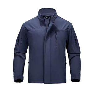 Veste matelassée pour homme, nouvelle mode, couleur unie, toile, veste d'hiver pour homme personnalisée, toile respirante, imperméable, coupe-vent, à capuche - Product Image 1
