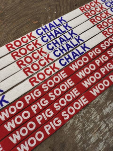 Handmade Trendy Beaded <b>Strap</b> for <b>Crossbody</b> Shoulder Bags Customized Game Day Purse with Embroidered <b>Straps</b> Professional Style - Product Image 5