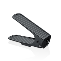 Range-chaussures moderne multifonctionnel réglable, double, noir, rotatif et pliable, en plastique, pour cuisine, salon et rangement d'outils