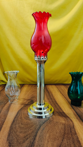 Lanterne de bougeoir en laiton festif beau bougeoir de Noël pour la décoration de table et de cheminée de saison de vacances - Product Image 3