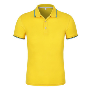 Golf de hombre de punto de algodón y poliéster de 220gms de alta calidad para polos camisas lisas de secado rápido con logotipo personalizado 100% algodón sólido Pat - Product Image 1