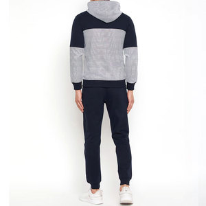 Ensemble de survêtement pour hommes deux pièces Sportswear Jogging Suit Athletic Workout Outfit Zipper Jacket and Pants for Gym Running Training - Product Image 4