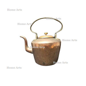กาต้มน้ำชากาแฟรูปทรงกลมทำจากทองแดงใช้ในครัวดีไซน์ล่าสุด - Product Image 6