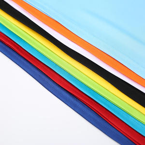 เสื้อยืดกีฬาพิมพ์ลายเรียบเสื้อยืดผ้าคอตตอนโพลีเอสเตอร์เสื้อยืดสำหรับวิ่งสำหรับผู้ชาย - Product Image 3