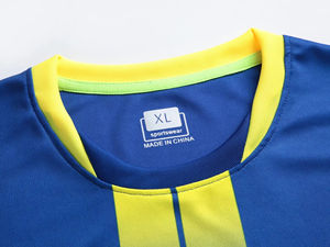 Maillots de football à manches courtes pour hommes, impression personnalisée en gros, uniformes de football respirants avec logo d'équipe, maillots de football pour adultes - Product Image 3